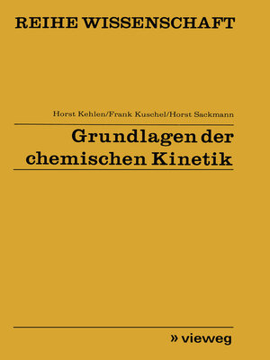 cover image of Grundlagen der chemischen Kinetik